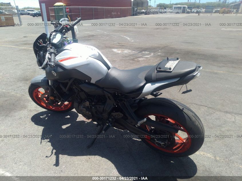 2019 YAMAHA MT07 JYARM27E4KA003646