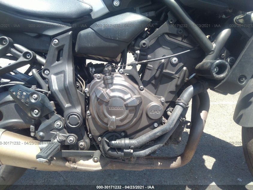 2019 YAMAHA MT07 JYARM27E4KA003646