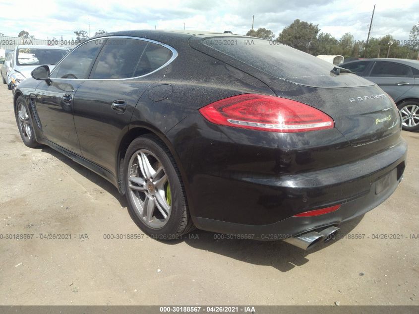 2014 PORSCHE PANAMERA S E-HYBRID WP0AD2A78EL044690