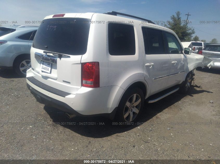 2014 HONDA PILOT TOURING 5FNYF3H91EB016397