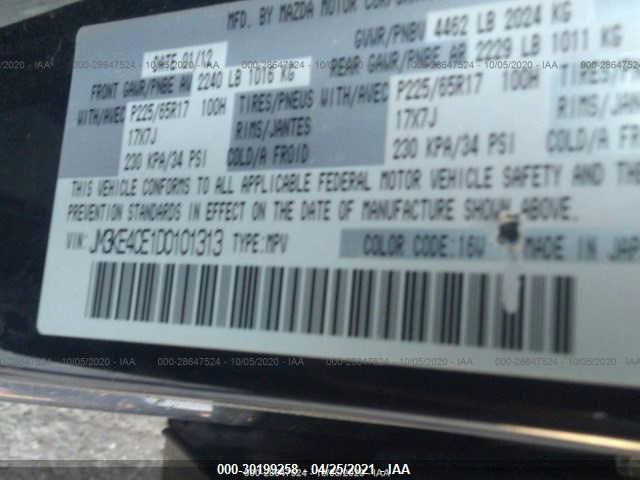 2013 MAZDA CX-5 TOURING JM3KE4CE1D0101313
