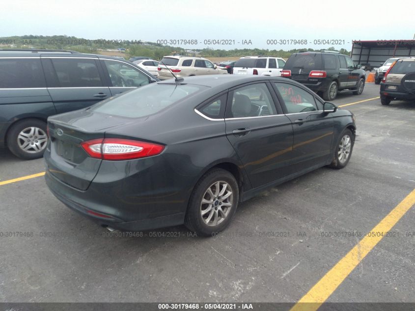2016 FORD FUSION S 3FA6P0G74GR177479