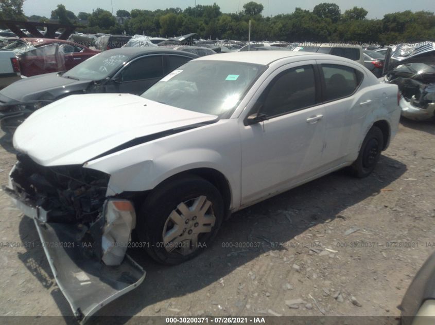 2014 DODGE AVENGER SE 1C3CDZAB5EN105380
