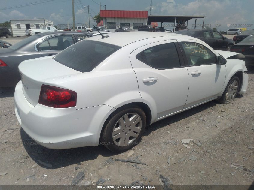 2014 DODGE AVENGER SE 1C3CDZAB5EN105380