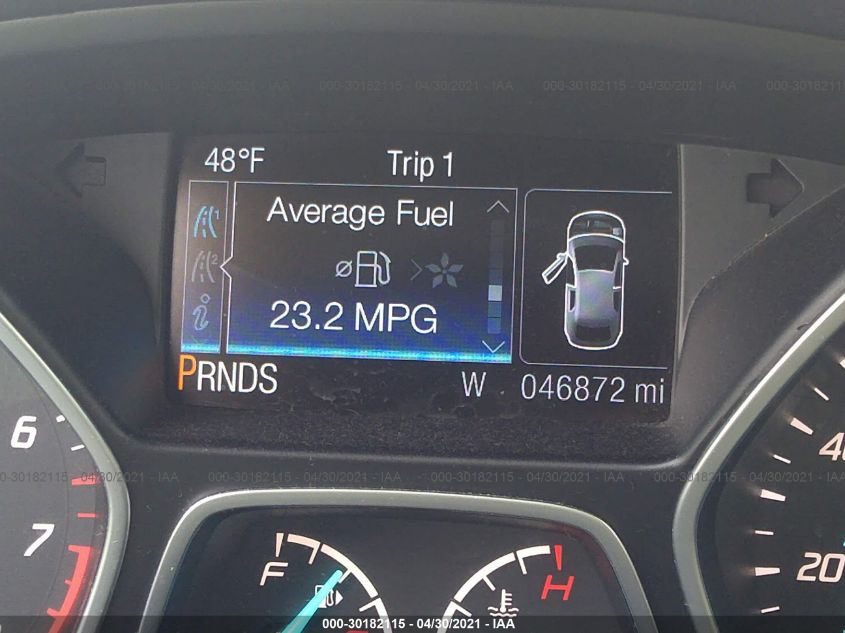 2014 FORD ESCAPE SE 1FMCU0GX7EUC07078