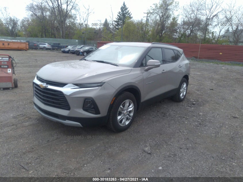 2021 CHEVROLET BLAZER VIN: 3GNKBHRS7MS530705
