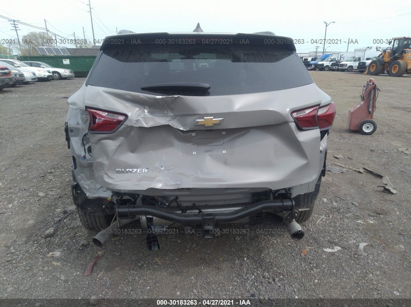 2021 CHEVROLET BLAZER VIN: 3GNKBHRS7MS530705