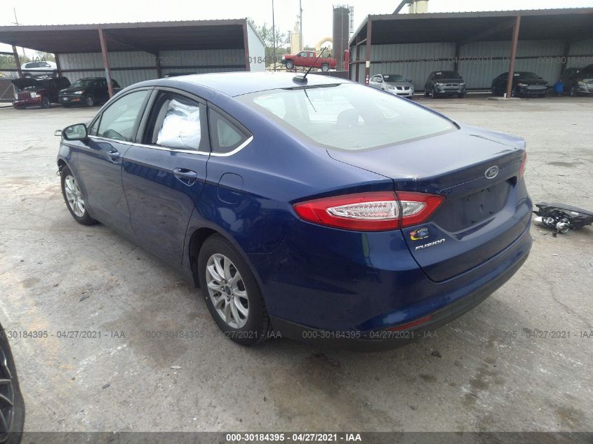 2015 FORD FUSION S 3FA6P0G78FR183235