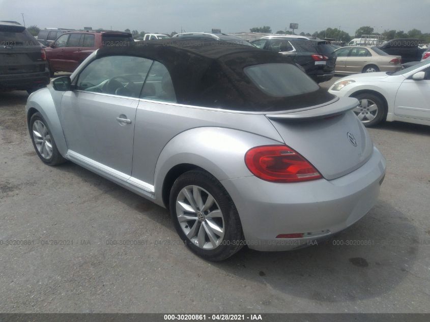 2014 VOLKSWAGEN BEETLE CONVERTIBLE 2.0L TDI W/SOUND/NAV 3VW5L7AT5EM821482