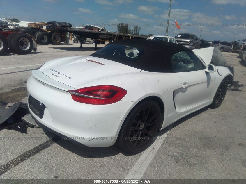 2013 PORSCHE BOXSTER WP0CA2A84DS114118