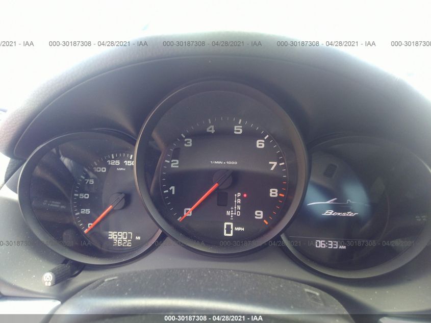 2013 PORSCHE BOXSTER WP0CA2A84DS114118