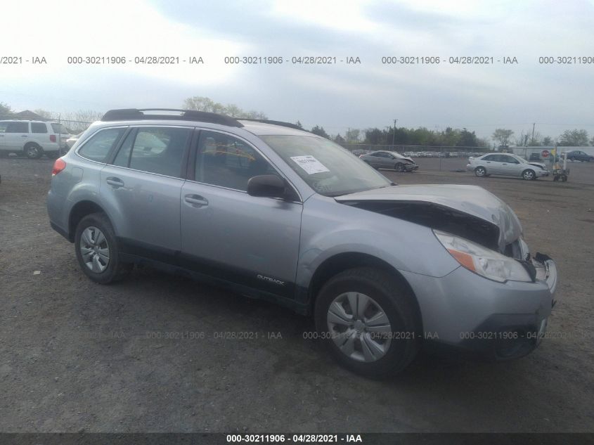 2013 SUBARU OUTBACK 2.5I 4S4BRBAC5D3200570