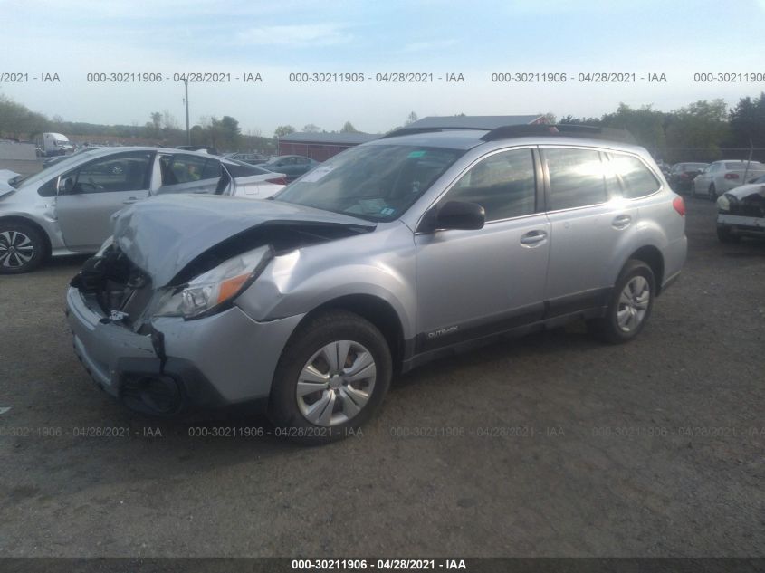 2013 SUBARU OUTBACK 2.5I 4S4BRBAC5D3200570