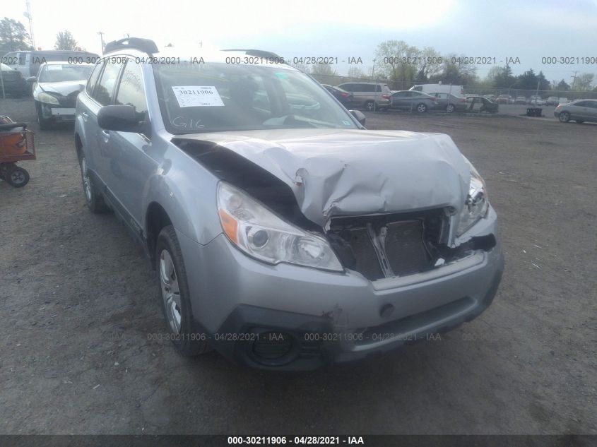 2013 SUBARU OUTBACK 2.5I 4S4BRBAC5D3200570