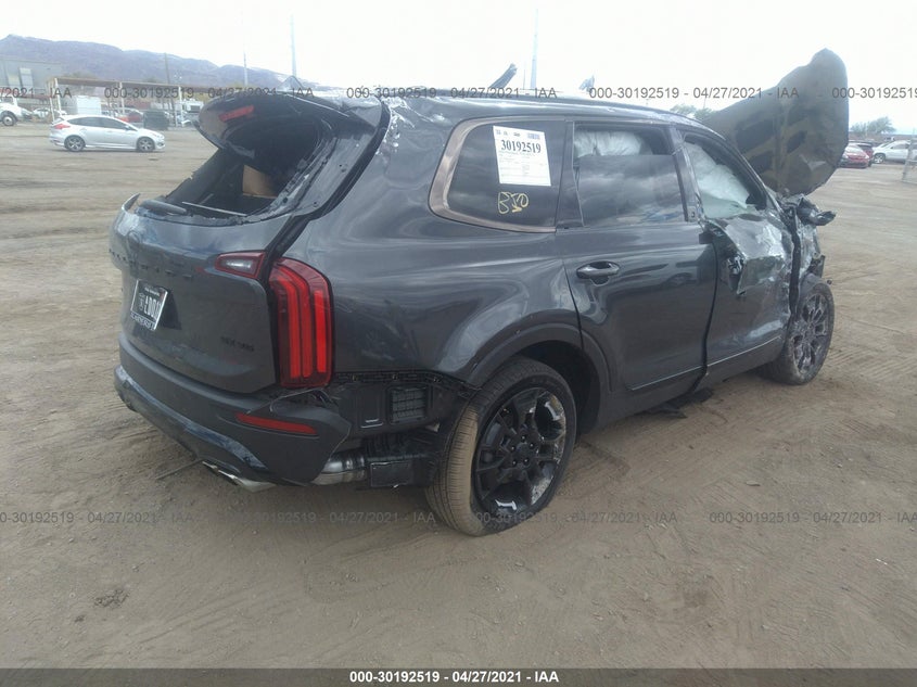 VIN 5XYP5DHC1MG101845 2021 KIA TELLURIDE SX
