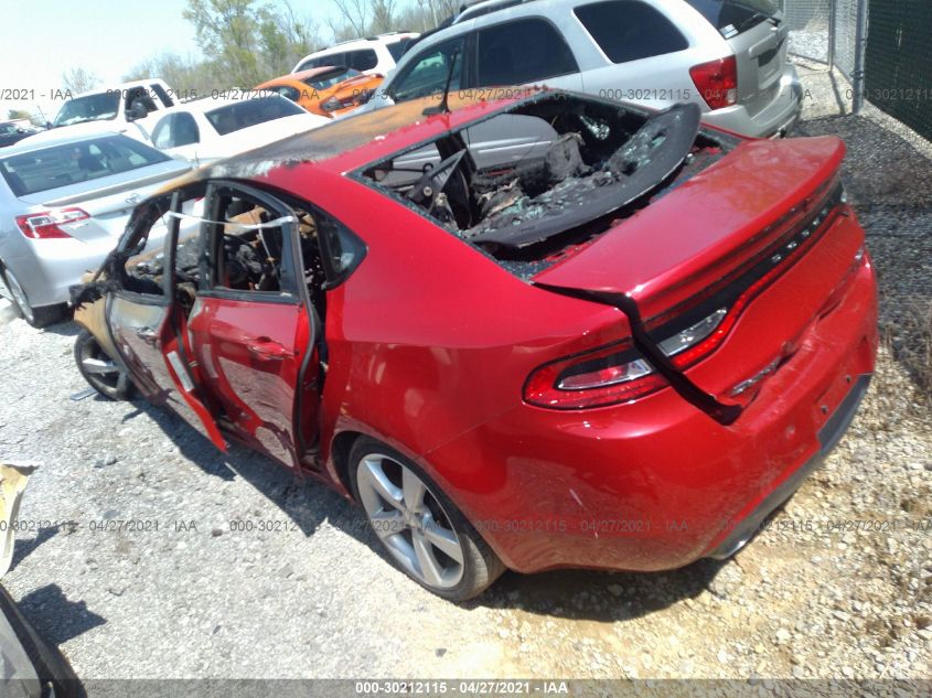 2015 DODGE DART GT 1C3CDFEB8FD200340