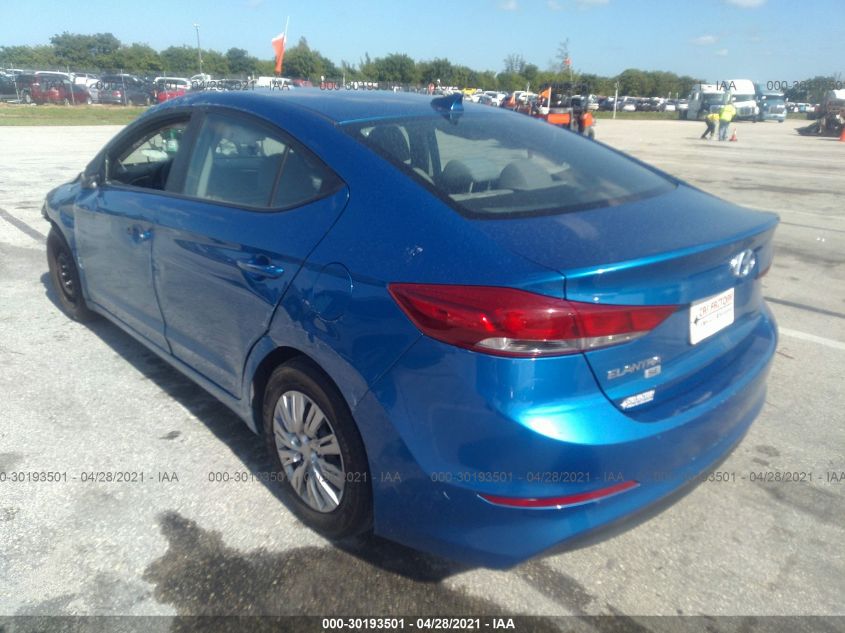 2017 HYUNDAI ELANTRA SE 5NPD74LF7HH100602