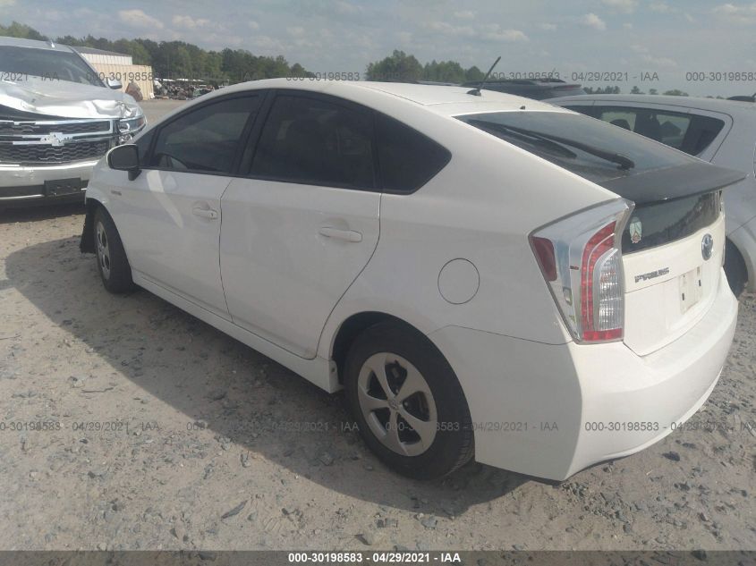 2013 TOYOTA PRIUS ONE/TWO/THREE/FOUR/FIVE JTDKN3DU0D5567066