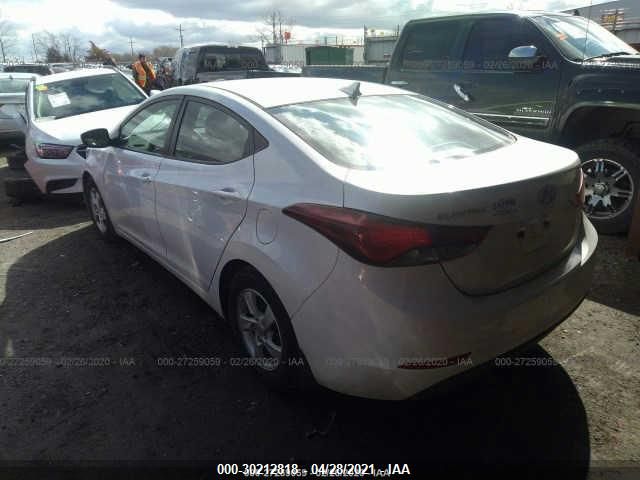 2015 HYUNDAI ELANTRA SE 5NPDH4AE3FH651677