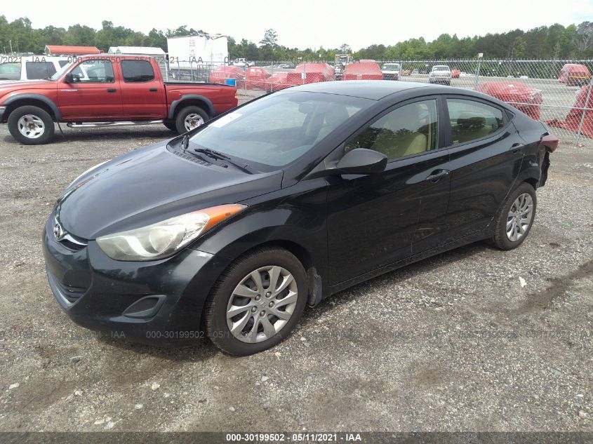 2013 HYUNDAI ELANTRA GLS KMHDH4AE5DU593831