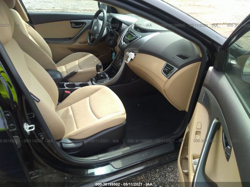 2013 HYUNDAI ELANTRA GLS KMHDH4AE5DU593831