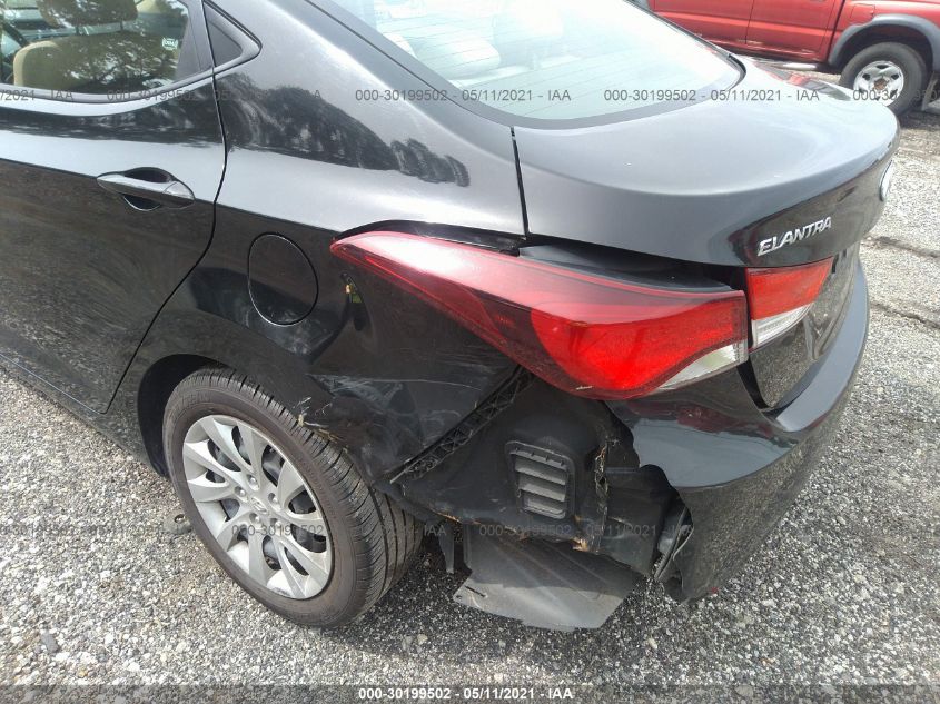 2013 HYUNDAI ELANTRA GLS KMHDH4AE5DU593831