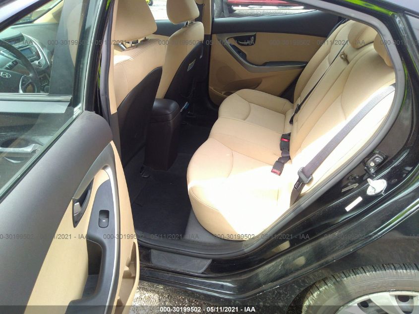2013 HYUNDAI ELANTRA GLS KMHDH4AE5DU593831
