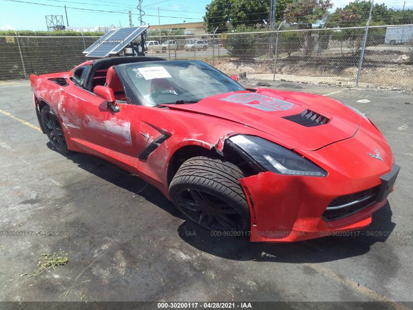 2014 CHEVROLET CORVETTE STINGRAY Z51 2LT 1G1YK2D7XE5111691