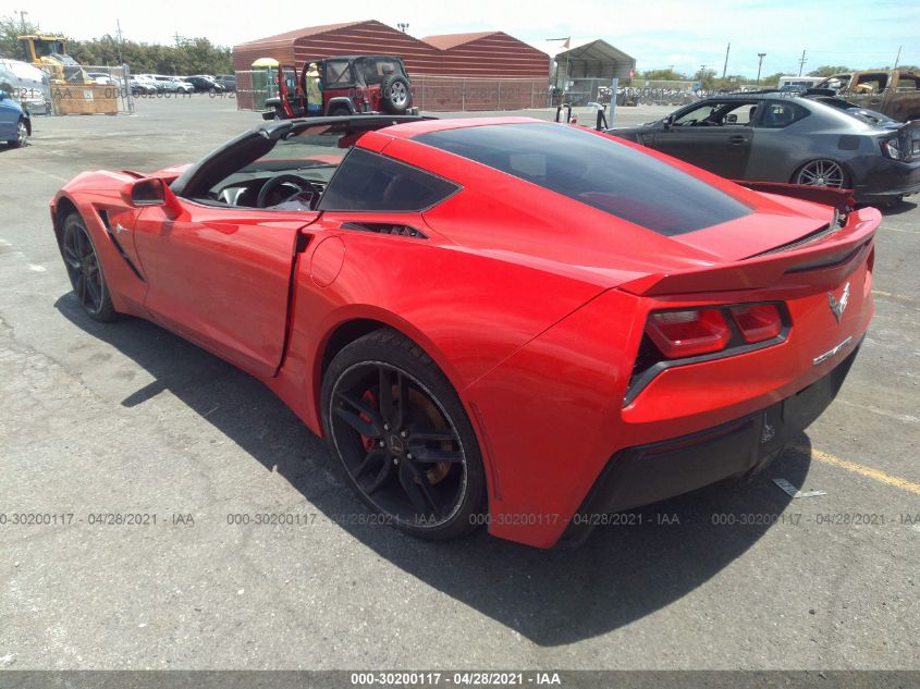 2014 CHEVROLET CORVETTE STINGRAY Z51 2LT 1G1YK2D7XE5111691