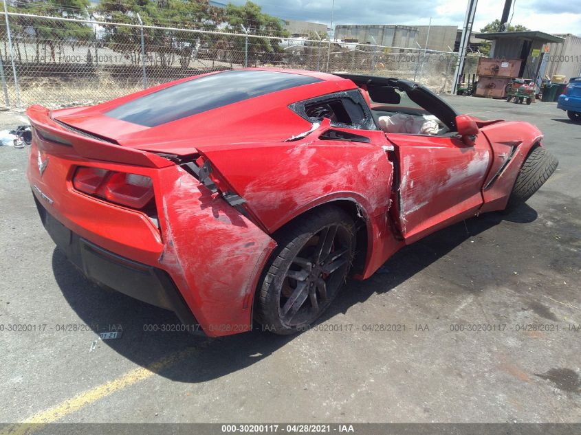 2014 CHEVROLET CORVETTE STINGRAY Z51 2LT 1G1YK2D7XE5111691