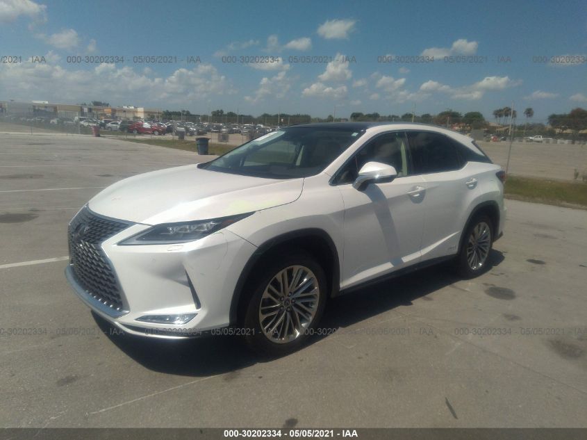 2T2JGMDA1LC051619 Lexus RX450h 2020. Фото: 1