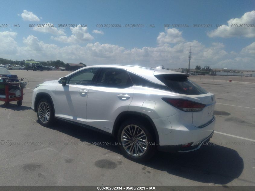 2T2JGMDA1LC051619 Lexus RX450h 2020. Фото: 2