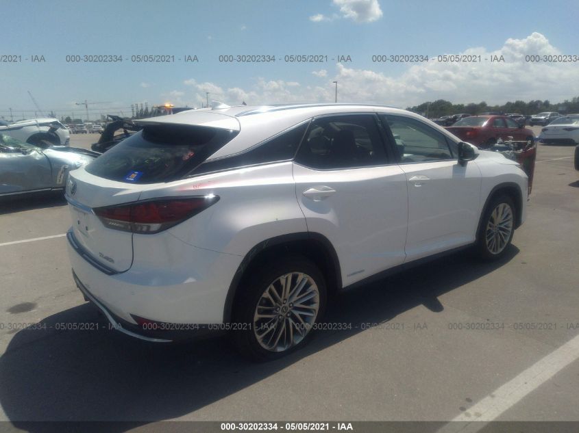 2T2JGMDA1LC051619 Lexus RX450h 2020. Фото: 3