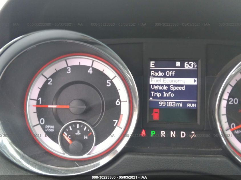 2014 DODGE GRAND CARAVAN SXT 2C4RDGCG7ER388807