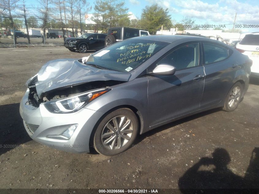 2015 HYUNDAI ELANTRA SE KMHDH4AE4FU251337
