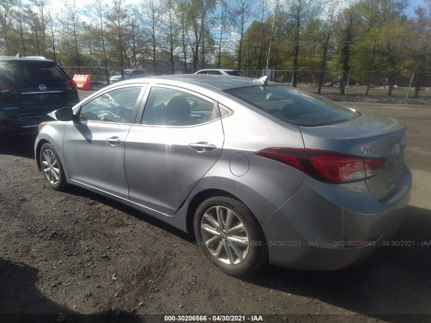 2015 HYUNDAI ELANTRA SE KMHDH4AE4FU251337