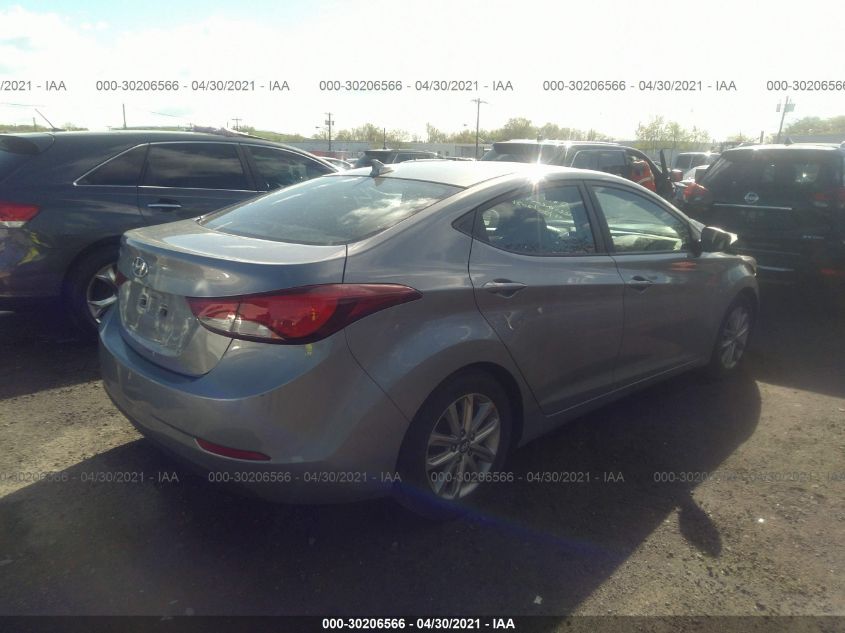 2015 HYUNDAI ELANTRA SE KMHDH4AE4FU251337