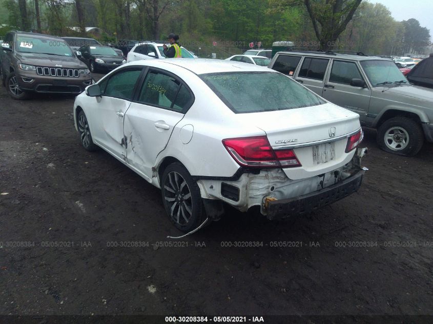 2015 HONDA CIVIC SEDAN EX-L 19XFB2F91FE213447