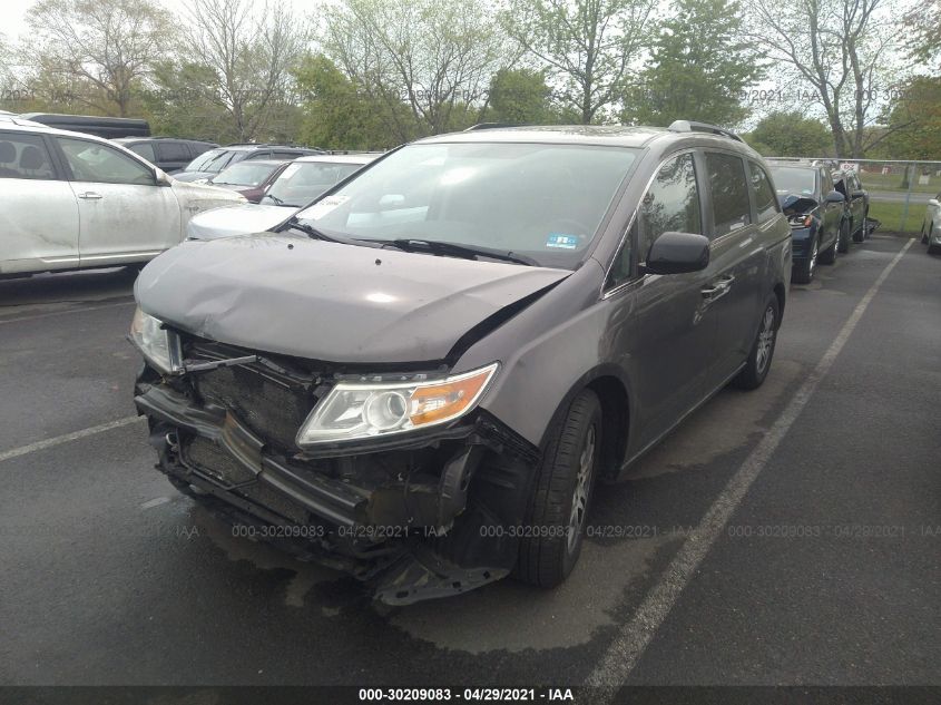 2013 HONDA ODYSSEY EX-L 5FNRL5H66DB031586