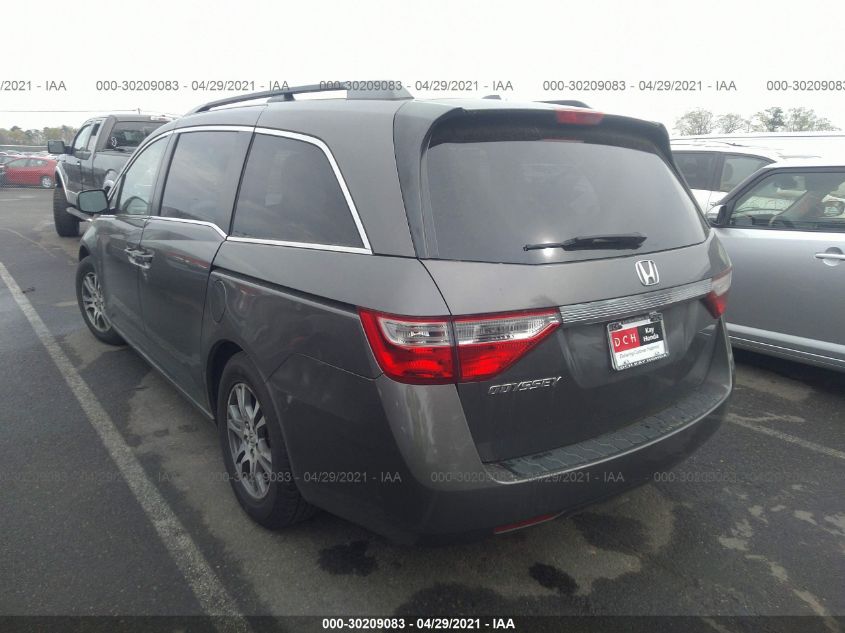 2013 HONDA ODYSSEY EX-L 5FNRL5H66DB031586