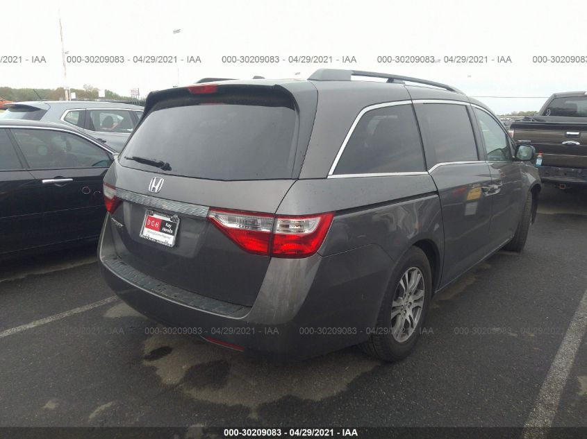 2013 HONDA ODYSSEY EX-L 5FNRL5H66DB031586