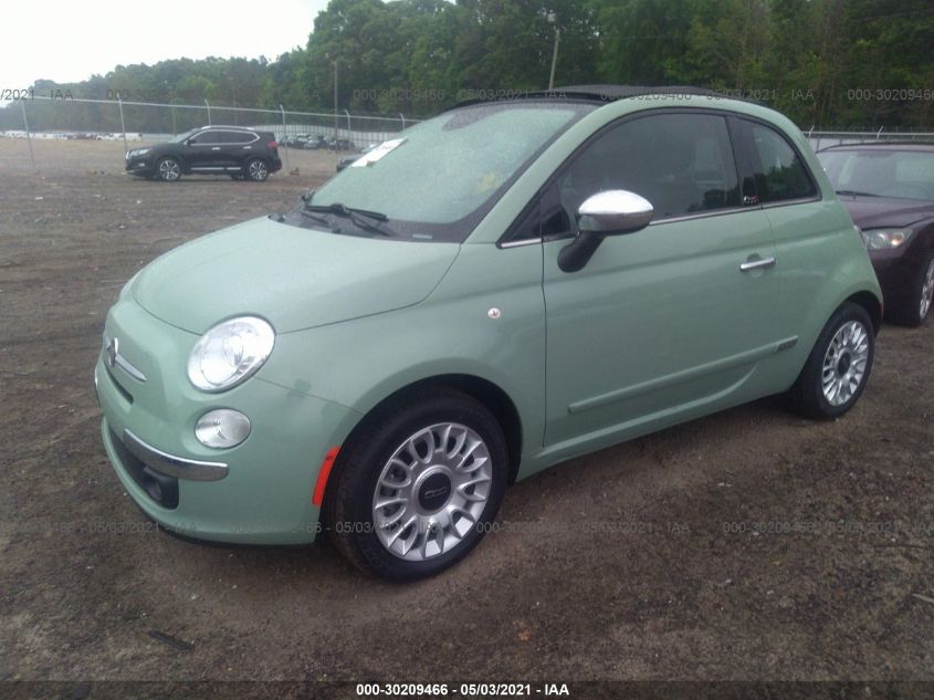 2015 FIAT 500C LOUNGE 3C3CFFER8FT580412