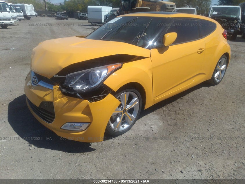2017 HYUNDAI VELOSTER VIN: KMHTC6AD3HU315223