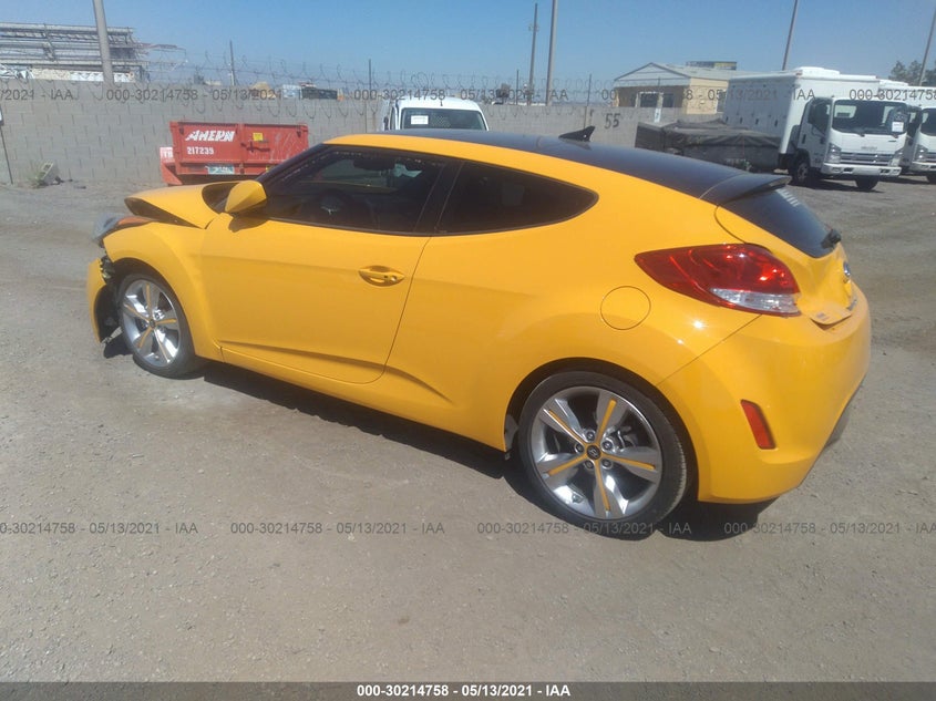 2017 HYUNDAI VELOSTER VIN: KMHTC6AD3HU315223