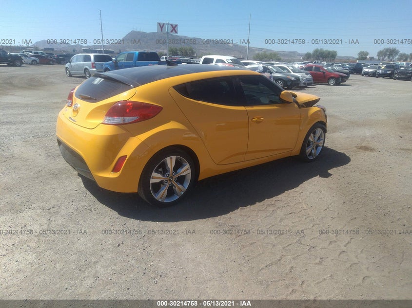 2017 HYUNDAI VELOSTER VIN: KMHTC6AD3HU315223