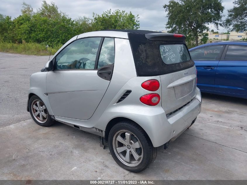 2013 SMART FORTWO PASSION WMEEK3BA9DK583221