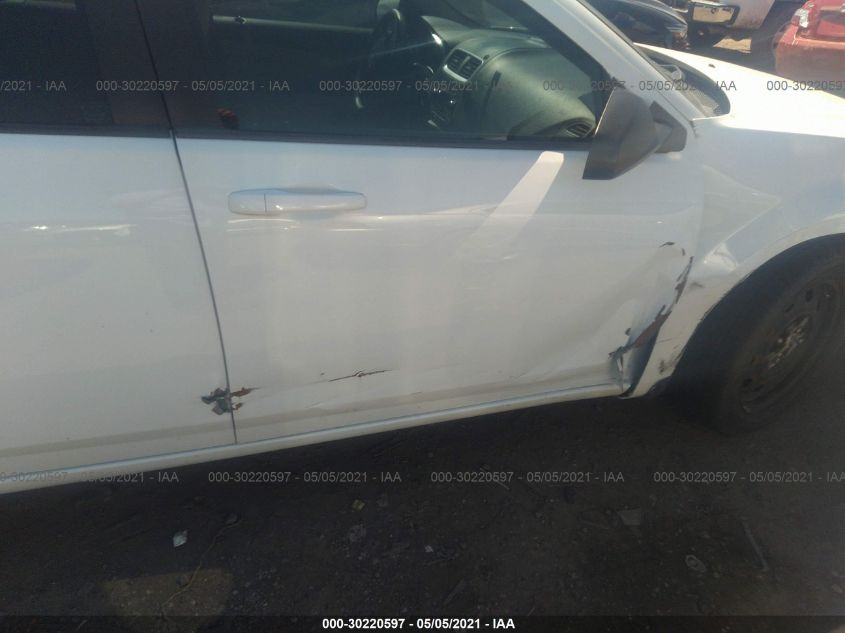 2013 DODGE AVENGER SE 1C3CDZAB4DN582722