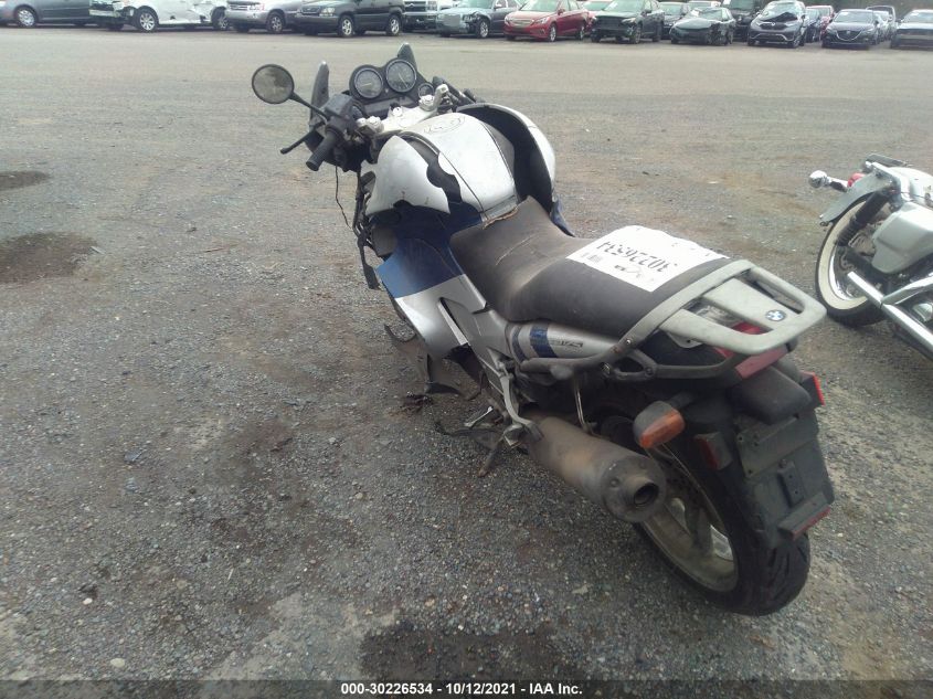 2001 BMW K1200 RS WB10554A21ZA53653