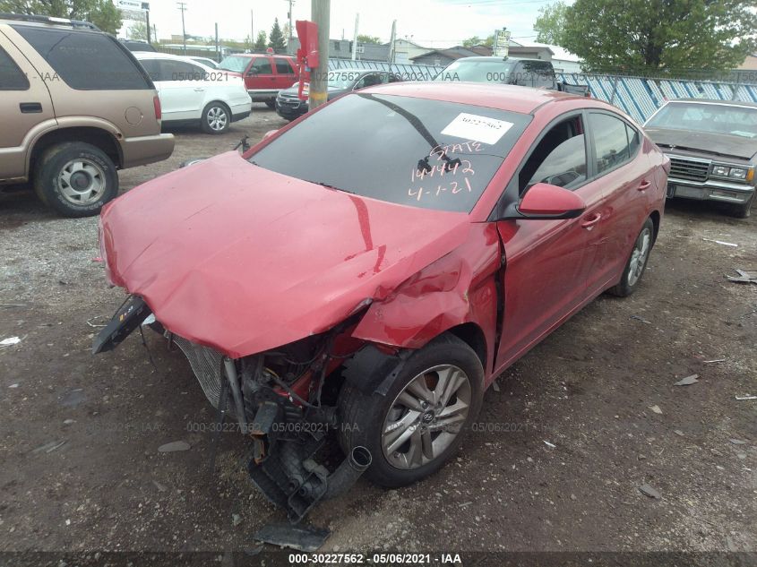 2020 HYUNDAI ELANTRA SEL 5NPD84LF2LH510780