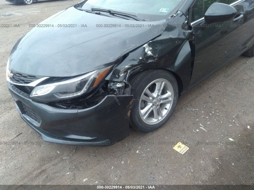 2018 CHEVROLET CRUZE LT 3G1BE6SM9JS646203